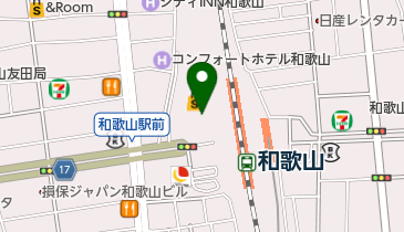 DHC 近鉄百貨店和歌山直営店の地図画像
