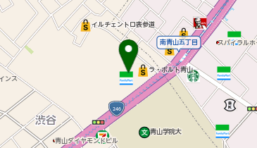 サーティワンアイスクリーム 青山店の地図画像