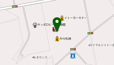 ダイイチ アリオ札幌店の地図画像