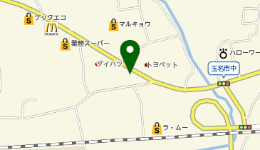 AUTO IN(オート イン) 車検・タイヤセンター熊本玉名店の地図画像