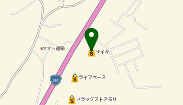 サイキ 美津島店の地図画像