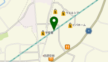 平安堂 佐久インターウェーブ店の地図画像