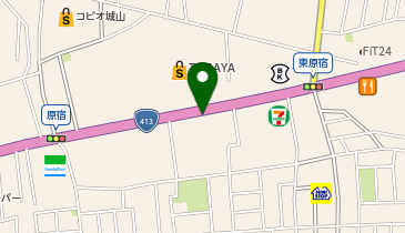肉汁うどんの南哲 相模原城山店の地図画像