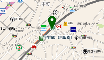 鎌倉パスタ エル守口店の地図画像