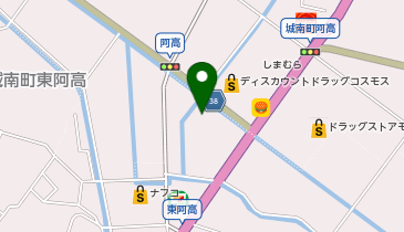 ロッキースーパーストア 城南店の地図画像