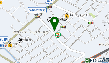 クスリのナカヤマ薬局 多摩区役所前店の地図画像