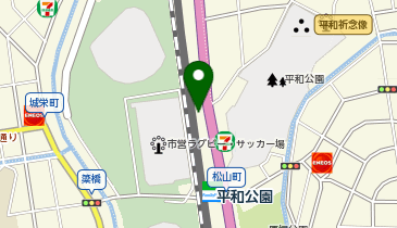 松山やわら鍼灸整骨院 整体院の地図画像