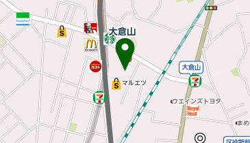 大倉山均整院の地図画像