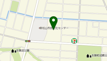 埼玉県 東松山 県土整備事務所の地図画像