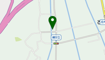 庄内のうどん王国の地図画像
