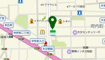 スタジオ728 府内店の地図画像