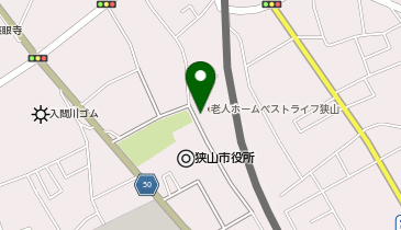 ベストライフ狭山の地図画像