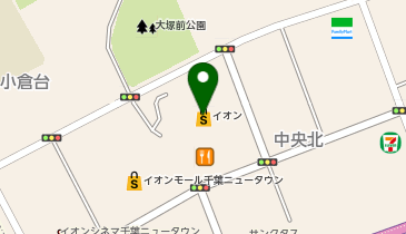 TinkerBell(ティンカーベル) イオン千葉ニュータウン店の地図画像