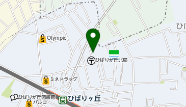 YLひばりが丘カレッジの地図画像