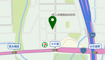 100円レンタカー 中川かの里店の地図画像