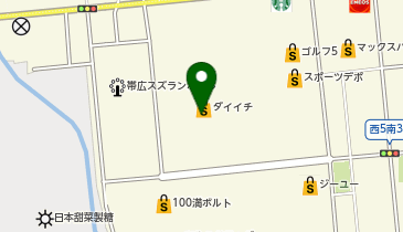 サンヴァリエ 稲田店の地図画像
