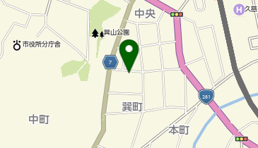 岩手県トラック協会 久慈支部の地図画像