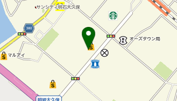 あげてんや 兵庫イオン明石店の地図画像