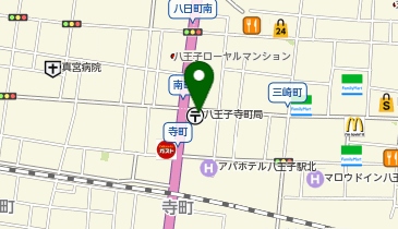 ひよこ商店 八王子店の地図画像