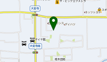 駿河屋 奈良大安寺店の地図画像