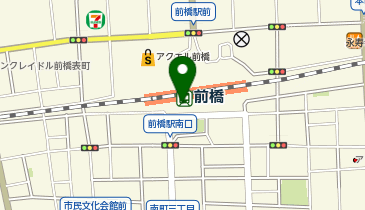 前橋百貨の地図画像