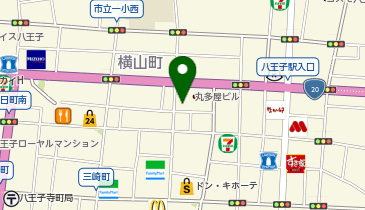 Pizza&Wine ESOLA(ピザアンドワイン エソラ) 八王子店の地図画像