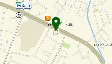 ゆで太郎 函館鍛冶店の地図画像