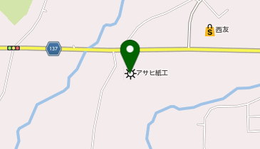 アサヒ紙工株式会社 長野事業所の地図画像