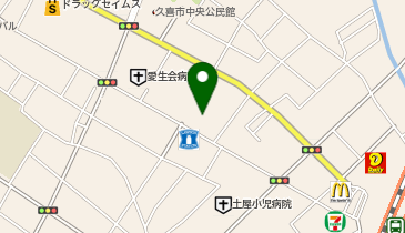 ダイマルフラワーの地図画像