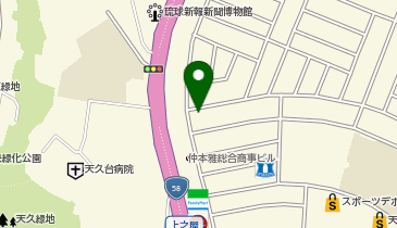 介護タクシーおきなわの地図画像