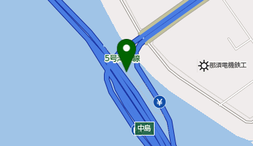 5号湾岸線(泉佐野方面行)中島PAの地図画像