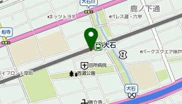 Vドラッグ 阪神大石駅店の地図画像