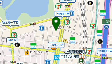 木曽路 上野店の地図画像