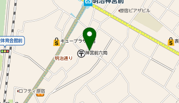 Gramicci Harajuku(グラミチ原宿)の地図画像