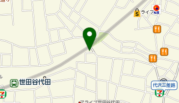 TOGO SHIMOKITAZAWA(トゥーゴー シモキタザワ)の地図画像