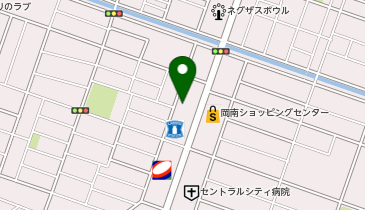 岡南名代 鰻の三谷の地図画像