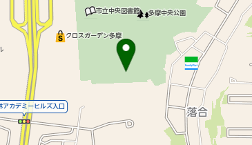 44APARTMENT(ダブルフォーアパートメント) 多摩センター店の地図画像