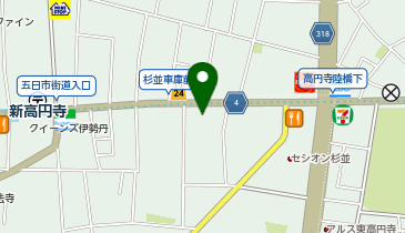 麺昇 神の手の地図画像