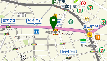 株式会社日本旅行 千葉法人営業部・千葉教育支店の地図画像