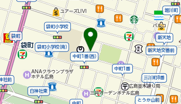 かき小屋袋町 海平商店の地図画像