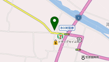 久舷商店の地図画像