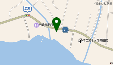 富士河口湖四季堂本舗の地図画像