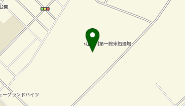 江戸川第一終末処理場の地図画像