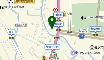 マイシングス バイ キートス クラソ・プレイス香林坊店の地図画像