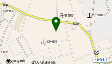 日蓮宗本山 慈雲山 瑞輪寺の地図画像