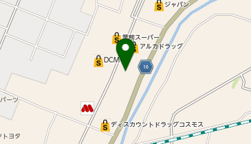 こがね製麺所 伊川谷店の地図画像