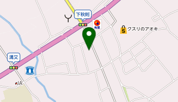 四国中央名代 鰻の三谷の地図画像