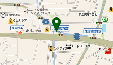 ラーメン酒場輪絆の地図画像