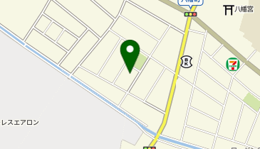 鰻の成瀬 足利八幡店の地図画像