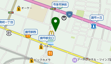 甘味an&(アンアンド)の地図画像